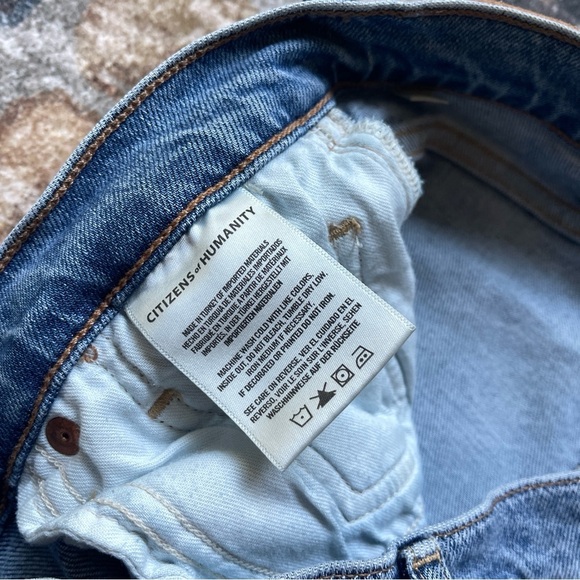 Citizens of Humanity Olivia High Rise Slim Ankle Distressed jeans - Picture 6 of 10